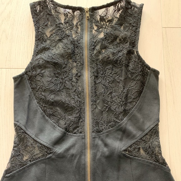 Little Black Dress by Lush with lace cutouts - Picture 6 of 7